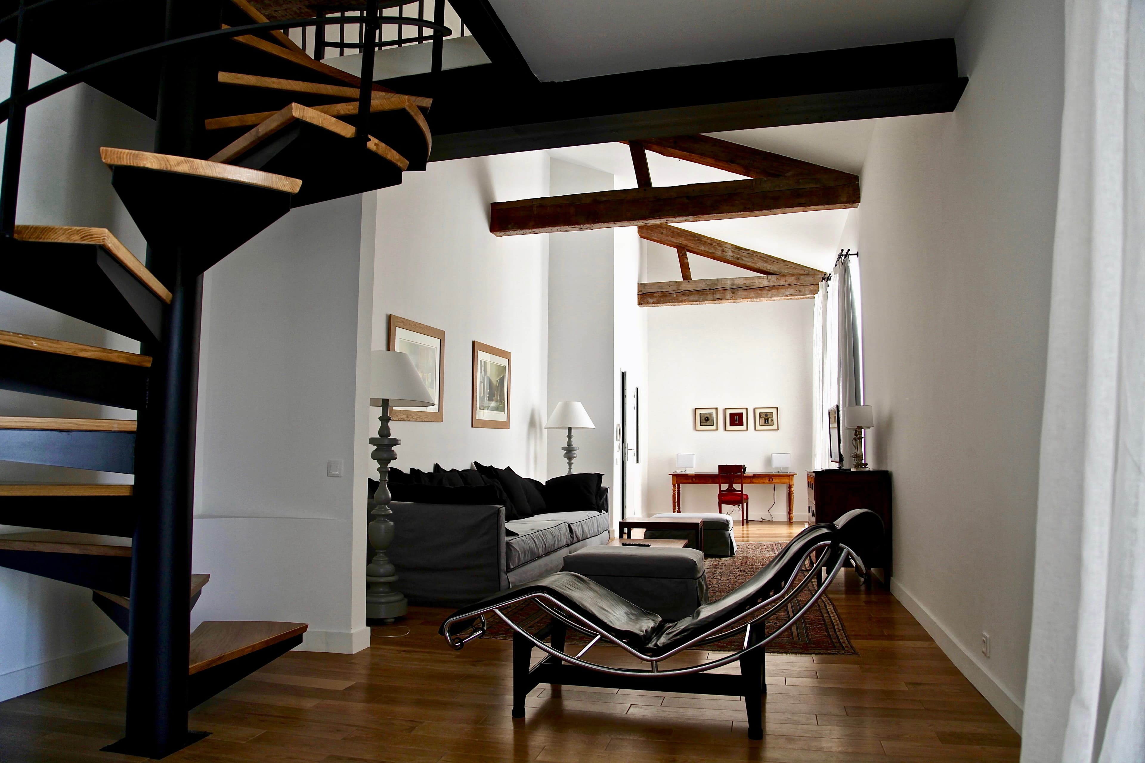 Une suite sous charpente