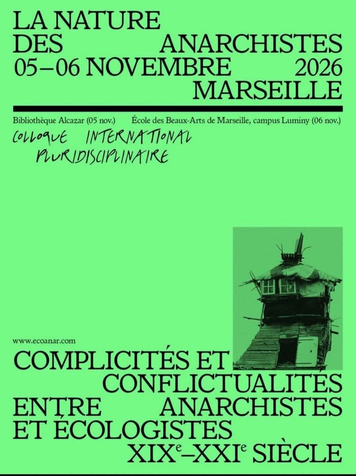 La Nature des anarchistes - Colloque international pluridisciplinaire