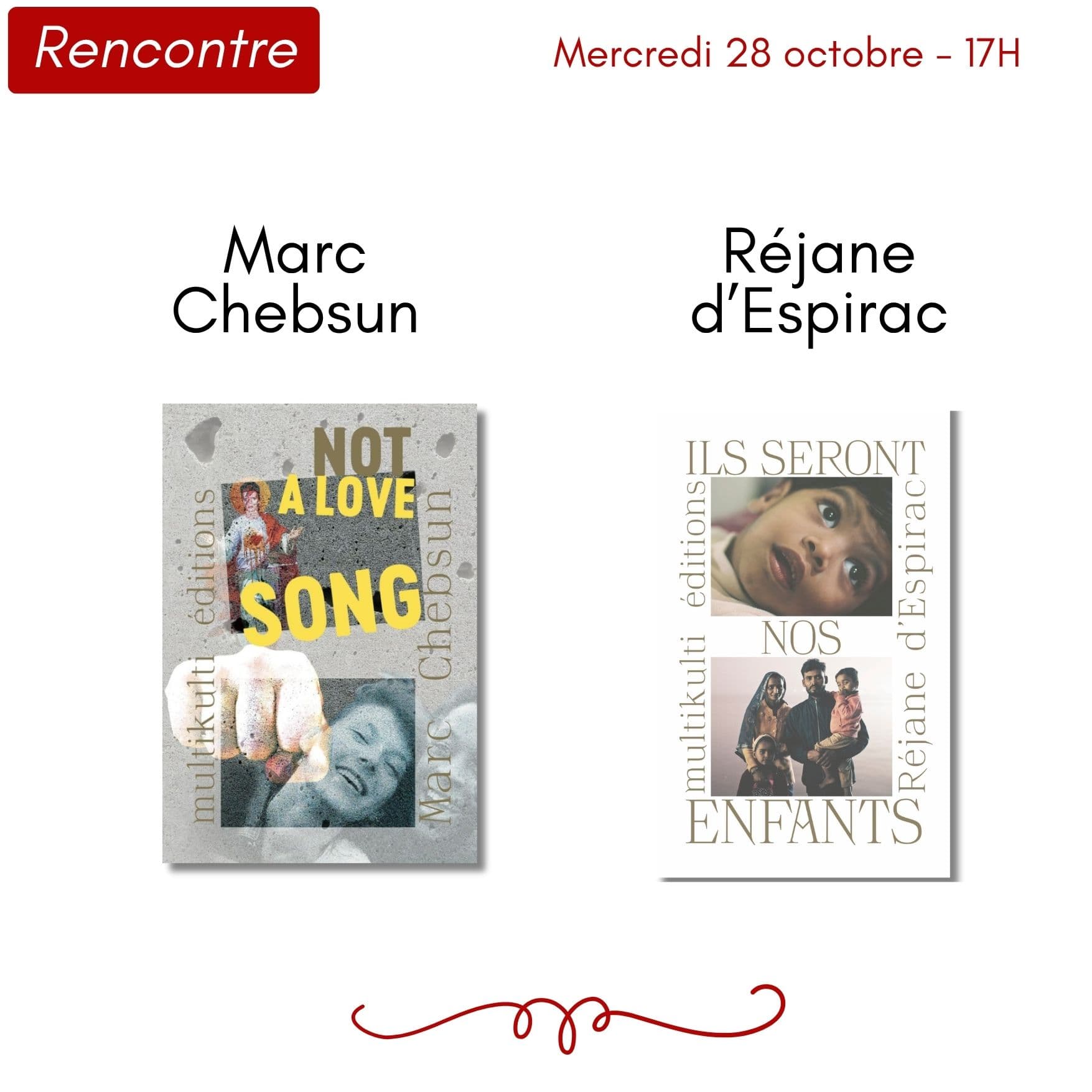 Marc Chebsun - Réjane d'Espirac : rencontre avec les éditions Multikulti