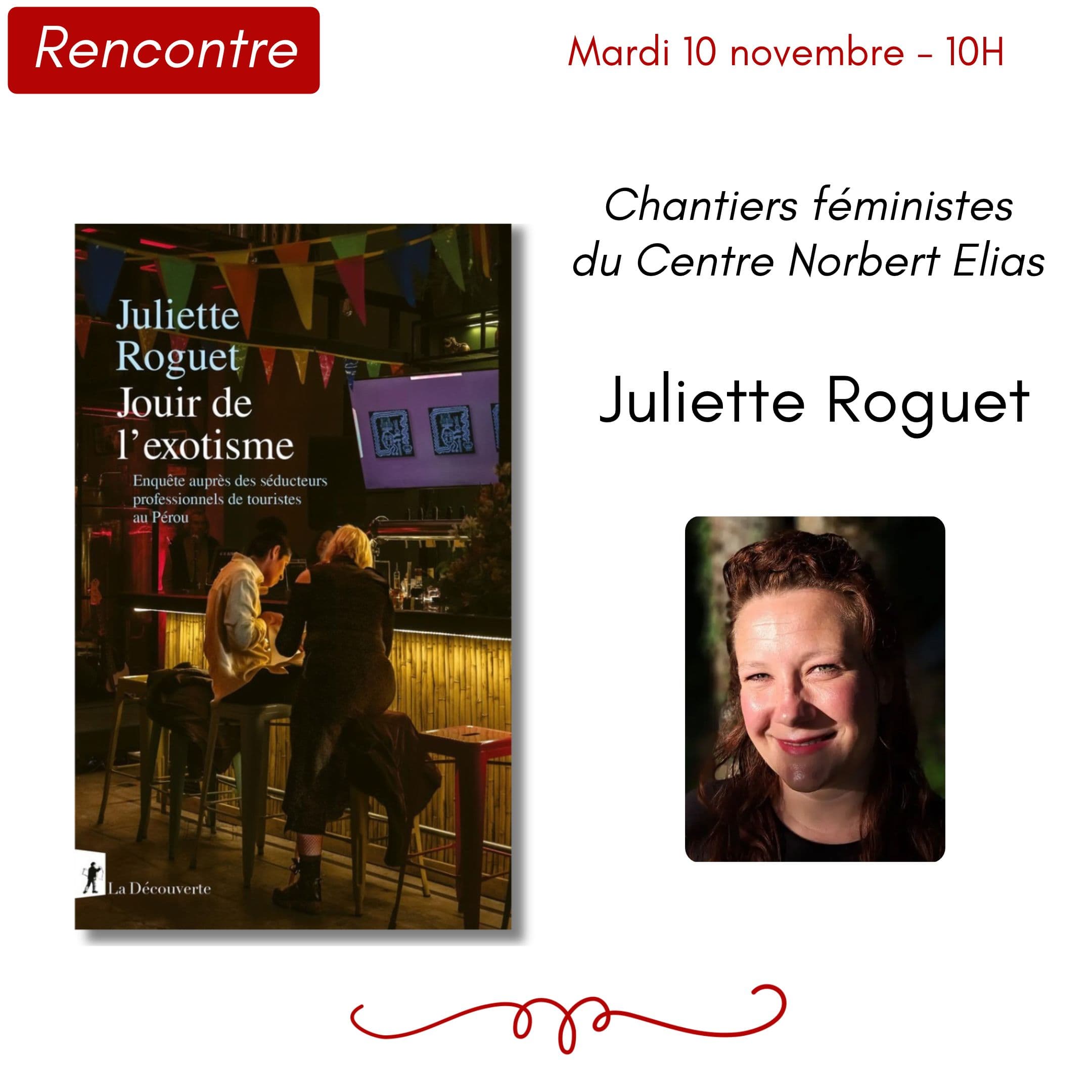 Juliette Roguet - Jouir de l'exotisme : Chantiers féministes du Centre Norbert Elias