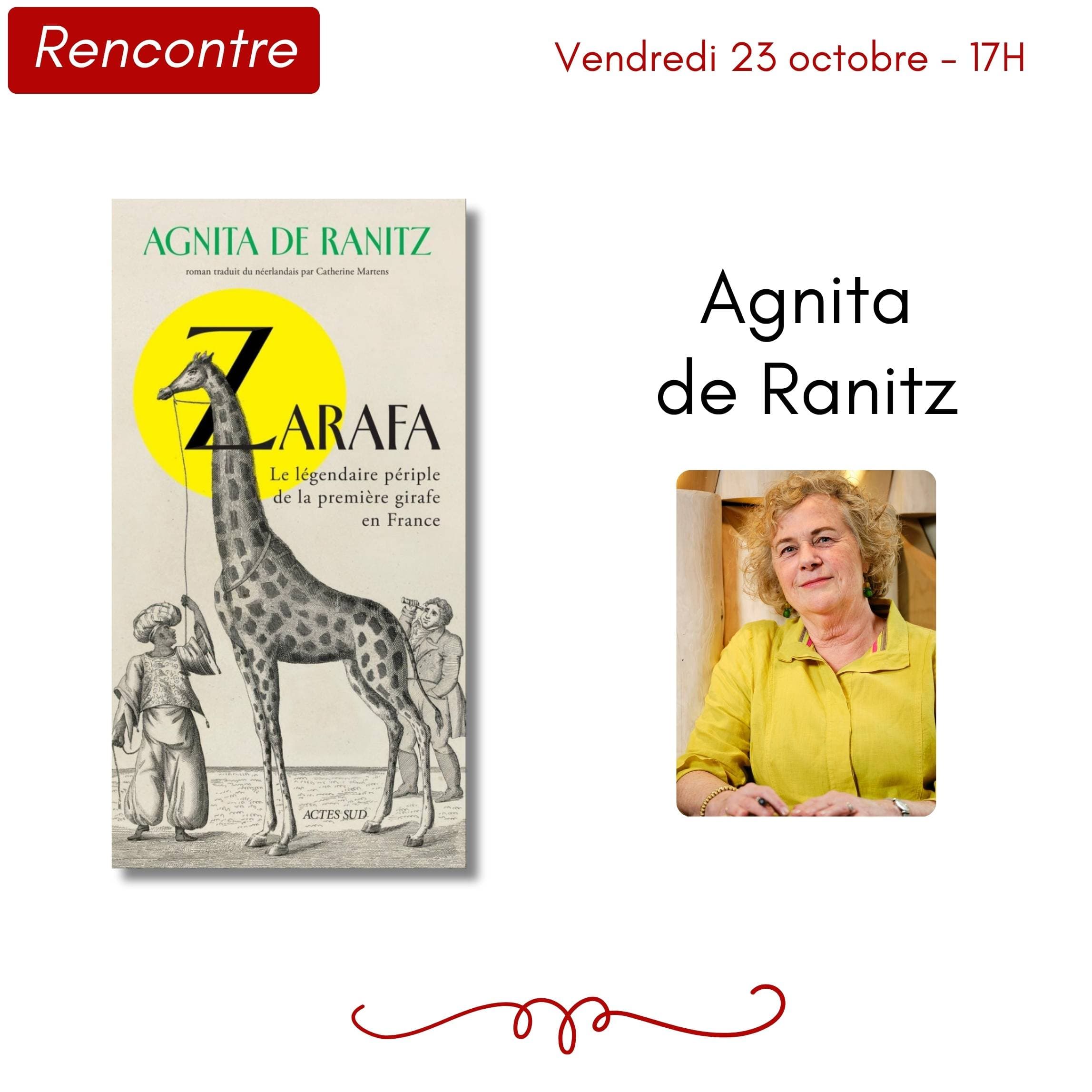 Agnita de Ranitz - Zarafa : Le légendaire périple en France d'une girafe au XIXe siècle